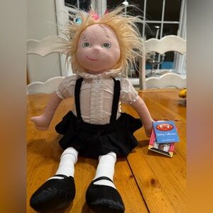 YOTTOY Eloise At the Plaza Official Plush Doll with Black and White Outfit